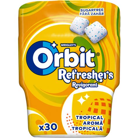 Orbit Refresher S Tropical Guma De Mestecat Bo Buc G