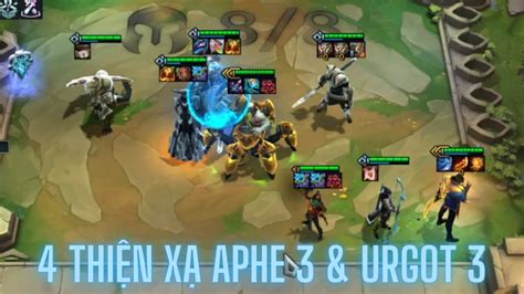 TFT SET 9 APHELIOS URGOT 3 SAO ĐỘI HÌNH 4 THIỆN XẠ CỰC MẠNH