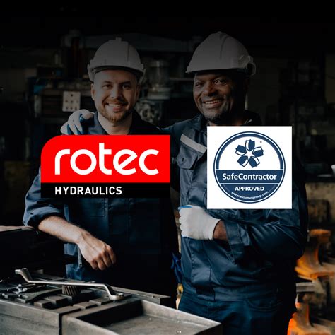 Rotec Hydraulics Renew Safecontractor Accreditation