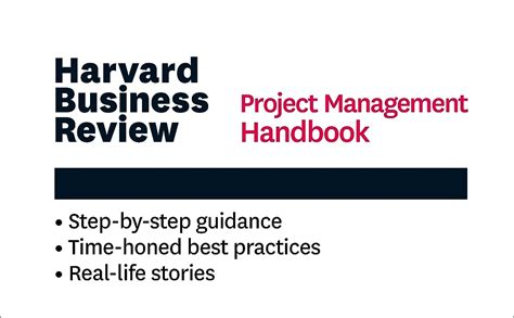 Harvard Business Review Project Management Handbook How To