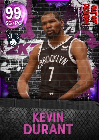 Nba K Kdb Custom Card Kevin Durant