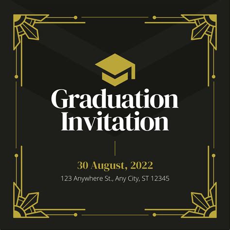 Convocation Invitation Card Atelier Yuwa Ciao Jp