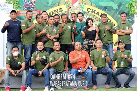 DANREM 074 WARASTRATAMA CUP I MB Rolling Stones Menangi Kelas Utama