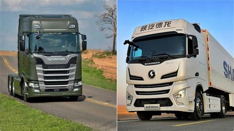 Scania X Shacman X Os Caminh Es Mais Potentes Do Mundo