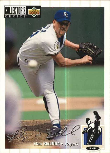 CARTE DE BASEBALL Argent Signature Royale 1994 Collector S Choice 377