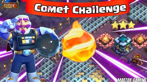 Comet Me Bro Challenge Easy Star Clash Of Clans Youtube