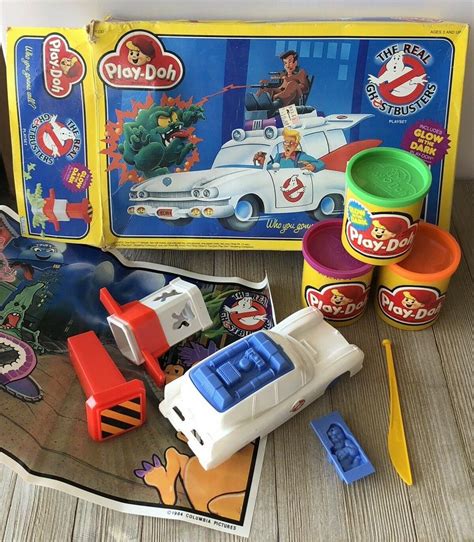 Play Doh Ghostbusters Ecto Mold Play Set W Box Vintage Rare Toy