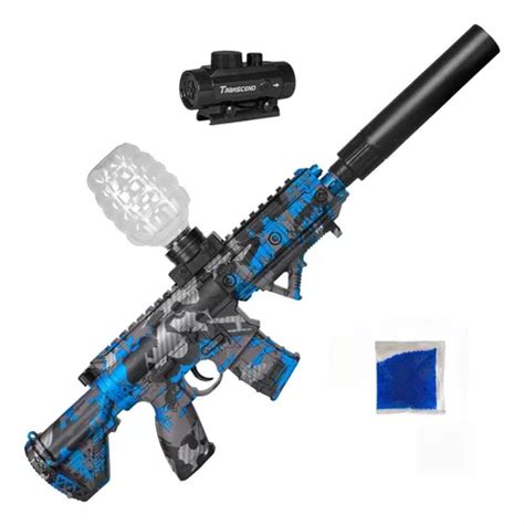 Rifle Bolinha De Gel El Trico Autom Tico Brinquedo Orbeez