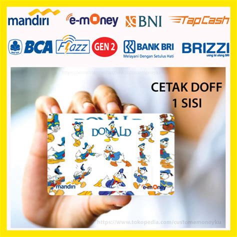 Jual Kartu Emoney Mandiri Bca Gen Bni Bri Anime Donald Duck Bebek