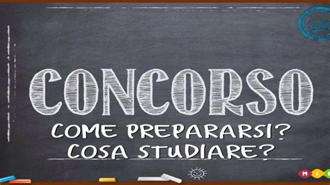 CONCORSO DOCENTI Cosa Studiare Come Prepararsi YouTube