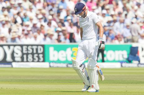 Englands Alastair Cook Captain Frustrated By Editorial Stock Photo