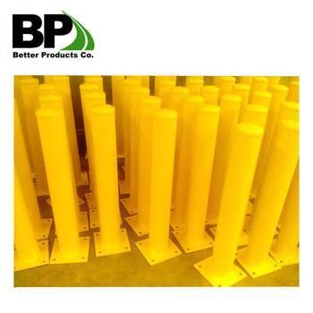 Removable Galvanized And Powder Coated Bollards Traffic Safety Steel