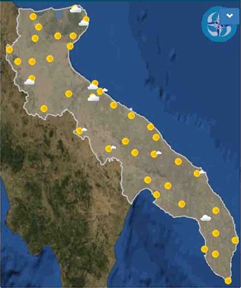 Meteo Bari oggi lunedì 6 gennaio cieli sereni