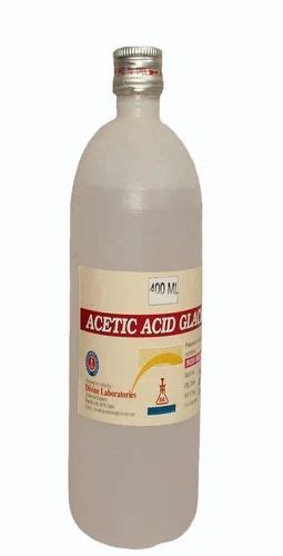 White Ml Acetic Acid Glacial For Industrial Bottles At Rs