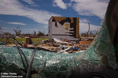 Greensburg Kansas EF 5 Tornado Damage Stock Photos