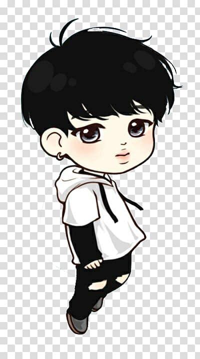 Bts Chibi Drawing Bts Drawing Chibi Fan Art K Pop Chibi Transparent