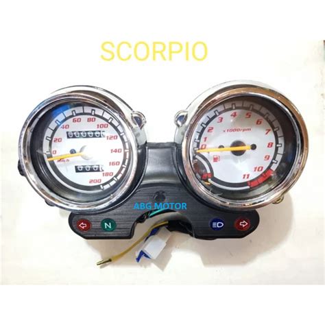 Jual Speedo Speedometer Kilometer Komplit Yamaha Scorpio Indonesia