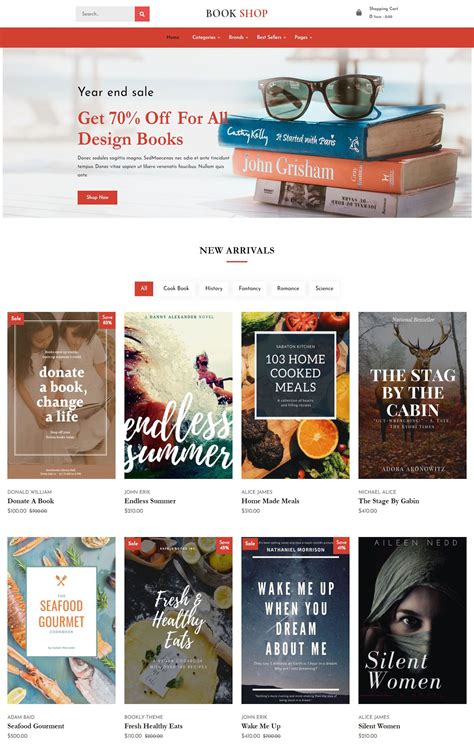 Bookly Bookstore Shopify Theme Web Design Books Fun Website Design