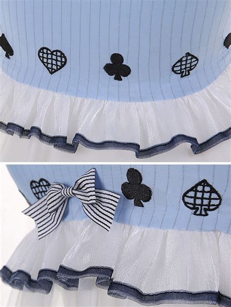 Alice In Wonderland Cosplay Two Piece Sweet Swimwear Swimsuit For Sale