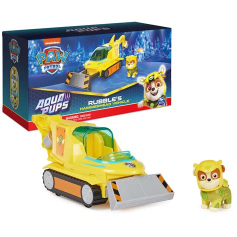 Mua Paw Patrol Aqua Pups Rubble Transforming Hammerhead Shark Vehicle