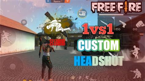 FREE FIRE 1vs1 CUSTOM CLASH SQUAD HEADSHOTS DABOLA GAMER YouTube