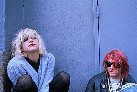 Courtney Love And Kurt Cobain Courtney Love Kurt Cobain Courtney Love