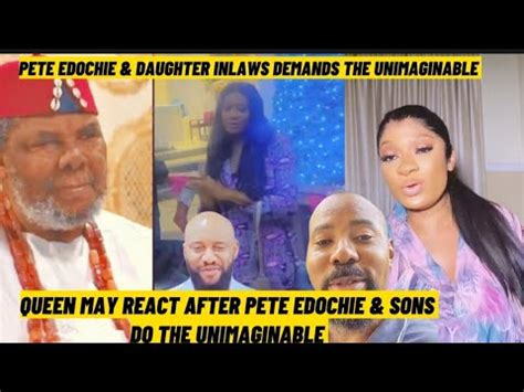 Queen May React After Pete Edochie Leo Edochie Including Lincoln