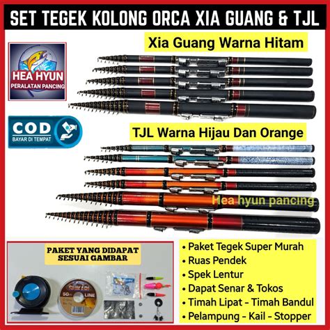 Jual SET JORAN TEGEK KOLONG ORCA TJL DAN XIA GUANG 180 210 240 270 300