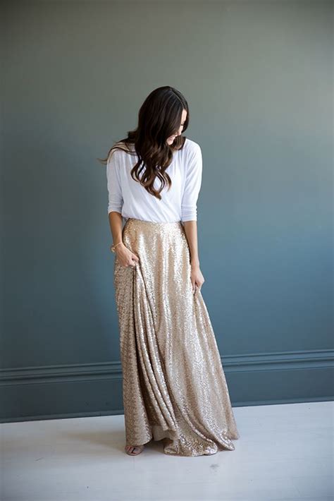 Full Maxi Skirt Bree Lena Maxi Sequin Skirt Full Maxi Skirt