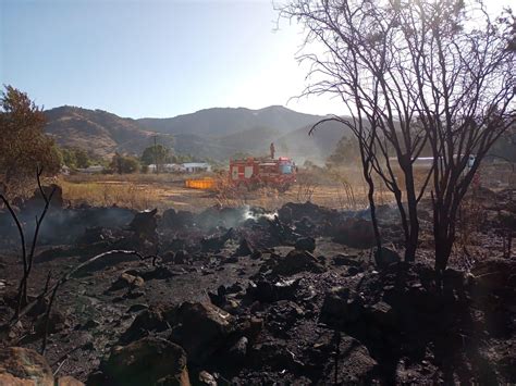 Activos Y Con Alerta Roja Se Mantienen Incendios Forestales En Lolol Y Santa Cruz