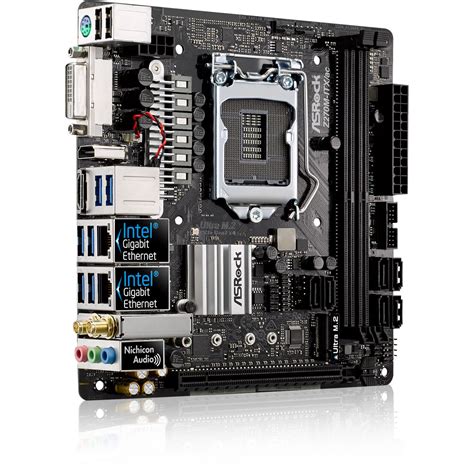 Asrock Z M Itx Ac Intel Z So Dual Channel Ddr Mini Itx Retail