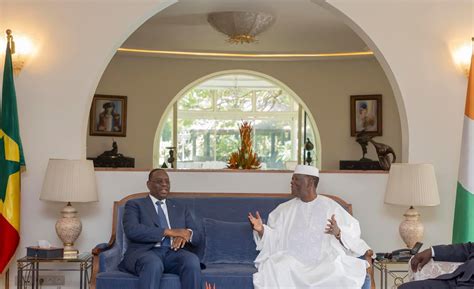 Diplomatie Alassane Ouattara Et Macky Sall Saluent Les Excellentes