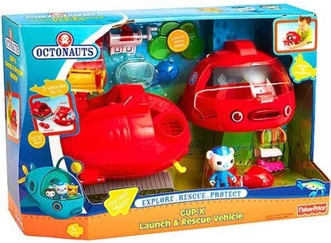 Fisher Price Octonauts GUP-X Launch Rescue Vehicle Playset - ToyWiz