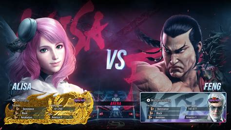 Alisa Vs Feng Mighty Ruler Ranked Match Tekken Tekken