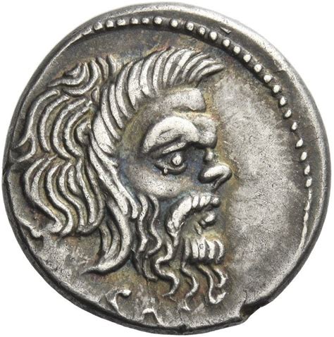 Denarius Vibia Gaius Vibius Pansa Caetronianus Cpansa Albinvs