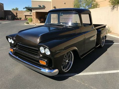 Restomod 1958 Chevrolet Apache Pickup Custom For Sale Chevrolet