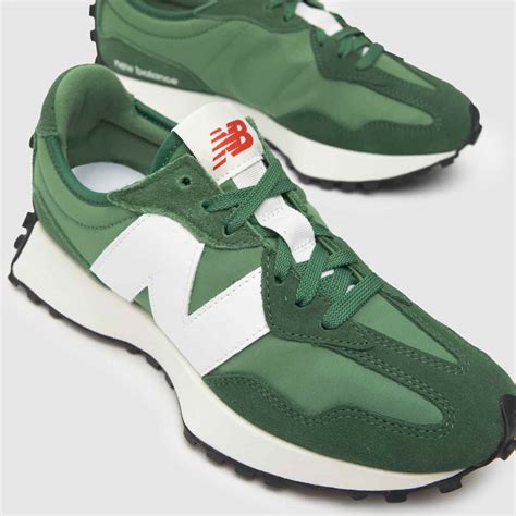 Womens Green New Balance 327 Trainers Schuh