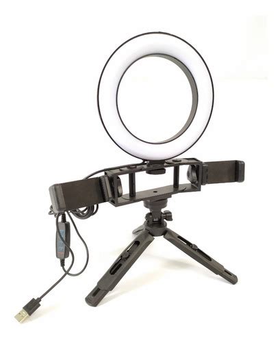 Aro De Luz 30cm Led Ring Fill Light Tripode De Escritorio Cuotas