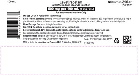 BUY Levetiracetam (Levetiracetam) 500 mg/100mL from GNH India at the ...