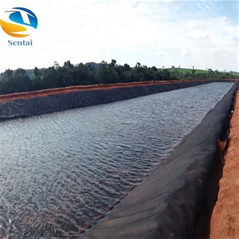 Waterproofing HDPE Geomembrane For Agriculture Dam Landfill Lake Biogas