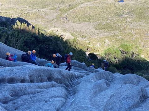 Climbing To The Summit Of Pico Das Agulhas Negras Black Needles Peak