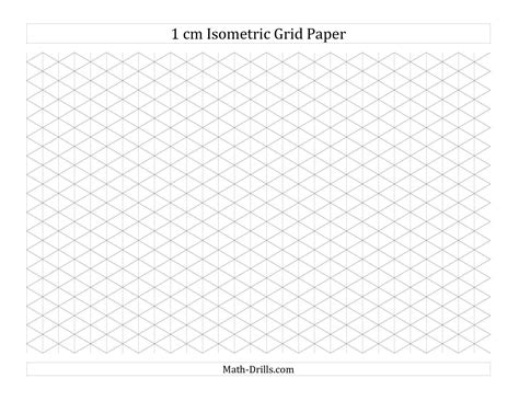 Free Isometric Graph Paper Landscape 11×17 Printable Grid Paper