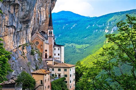 Santuario Madonna Della Corona The Centuries Old Italian Chapel That