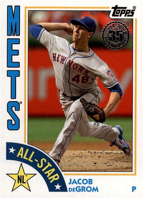 Topps Topps Baseball All Stars As Jd Jacob Degrom