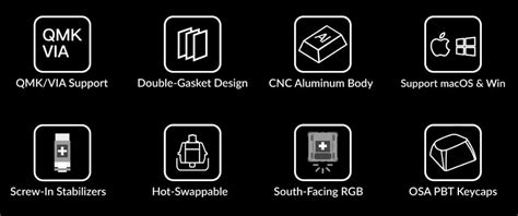 Keychron Q2 QMK RGB Hot Swappable Fully Assembled Knob Keyboard Knob Version