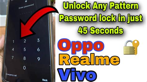 Unlock Any Pattern Lock Realme Oppo Vivo Xiaomi Oneplus Oppo Ka Lock