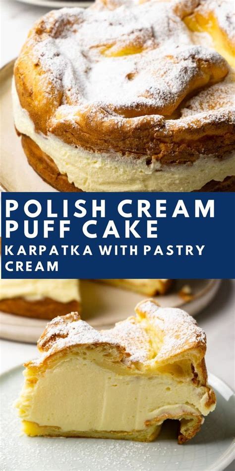 Karpatka Cream Puff Cake Sugar Pursuit Cream Puff Cakes Cake