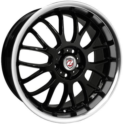 Calibre Askari Black Polished Dish Alloy Wheels Alloy Wheel Wheel