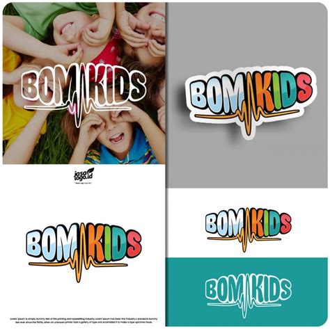 Desain Logo Pelayanan Anak Bom Kids