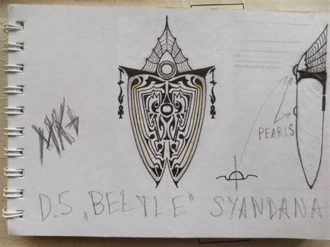 Warframetennotober 23day5beetle Syandana By Sardaon On Deviantart